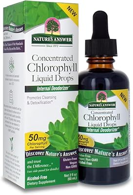 Nature's Answer liquid interior deodorant in drops of chlorophyll, 2 oz*, supports the skin and hair* supports a healthy immune function, detoxified, drops of 2 oz, 60 portions | gluten -free | without GMO |.. DIAYTAR NIGERIA brings the market to your screen with thousands of affordable products delivered to your door.