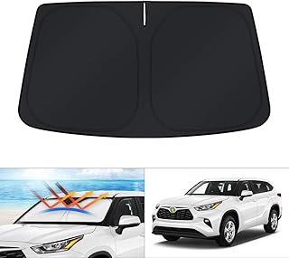 Kust sunshine for Toyota Highlander 2020-2021. The foldable sun visor blocks UV rays and keep your car in the fridge.. Your one-click solution to affordable shopping, DIAYTAR NIGERIA delivers quality products nationwide.