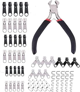 YOUNG WOLF replacement zipper repair kit with game of pliers tools (85 pieces).. DIAYTAR NIGERIA: Where affordability meets variety, with thousands of products delivered in less than 8 days.