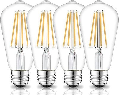 LED bulb E27 Variable intensity saving bulbs 6W ST64.. Skip the lines and shop online — DIAYTAR Nigeria delivers to your door in days.