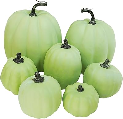 Wenlin 7 pieces matching artificial pumpkin pumpkin harvest decorative foam pumpkin for Thanksgiving hallow.. DIAYTAR NIGERIA transforms how Nigerians shop with our affordable prices and dependable shipping times.