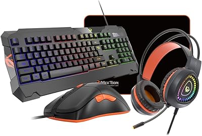 Mission 4 in 1 Gaming Combo MT-C505, anti-glosting game keyboard, backlit game mouse, HD game mouse mat.. DIAYTAR NIGERIA: Where countless products meet affordable prices and reliable nationwide shipping.