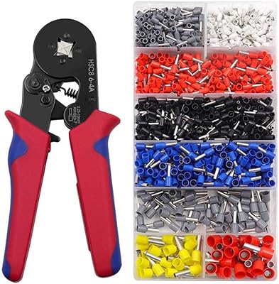 AWG23-7 ring setting tool kit, set of automatic adjustment wire setting tool with 1200 wire end connectors and wire end tips.. DIAYTAR Nigeria: Your one-stop online shop with unbeatable prices and nationwide delivery in under 8 days.
