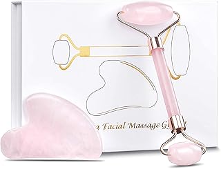 Facial roller, skin care tools, quartz masseur for the face, eyes, neck, relaxes the muscles of the body, relieves fine lines and wrinkles.. Shop millions of products across categories on DIAYTAR Nigeria — delivered right to your door.