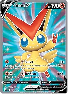 Victini V - 144/163 - Full art ultra rare - sword and shield - Combat styles.. DIAYTAR NIGERIA brings the market to your fingertips with affordable prices and swift delivery services.
