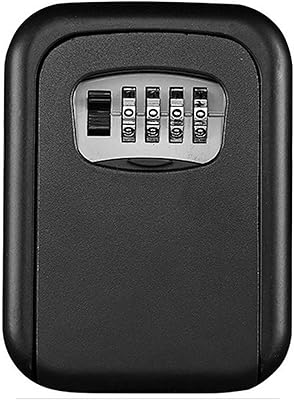 Fajia key case, 4-digit combination of wall storage storage box, password, external key safe, reset hidden key code.. DIAYTAR NIGERIA: Your partner in affordable online shopping with dependable delivery within 8 days.