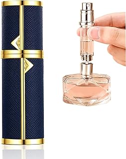 Mini rechargeable perfume atomizer Covoz, mini luxury perfume atomizer bottle, portable voyage perfume bottles empty, anti-leak, lower pump without funnel (blue).. Discover thousands of products on DIAYTAR Nigeria — from fashion and electronics to home goods. We guarantee quick delivery and competitive pricing across the board.