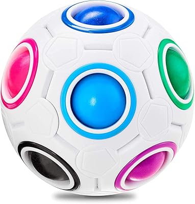 Cubic 3D speed cube ball puzzle of rainbow color, anti-stress fun toy, fingertip toy suitable for children, adolescents and adults (12 holes), 6666.. Elevate your shopping experience with DIAYTAR NIGERIA's vast catalog and budget-friendly options.