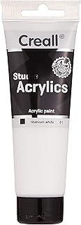 Acrylic acrylic paint tube, 120 ml, 81 titanium white.. Your ultimate shopping destination, DIAYTAR NIGERIA combines extensive selection with affordable shipping.