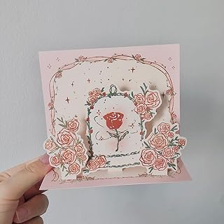 POP-UP 3D POSETRY GROP CARD, PAPILLON BIRTHDAY CARD, Mother's Day, Mother's Day, Gift Card for Teachers' Day (pink hair).. DIAYTAR NIGERIA: Bringing quality products to every Nigerian with affordable nationwide delivery.
