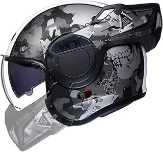 ELM Modular Modular Motorcycle Helmet For Adults ATV UTV with Reversible Mentonnière at 180 degrees Dot B707 model.. Shop confidently with Nigeria's most trusted e-commerce platform, offering swift and affordable delivery.