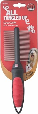 Double mickey comb for dogs and cats - double -sided brush that eliminates nodes and tangles - for fine to medium hairs, transparent.. Shop the smart way with DIAYTAR NIGERIA's extensive selection and budget-friendly nationwide delivery.
