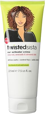 Atlas Ethnic Company Twisted Sista Curl Activator with coconut oils, avocado and almond, cream, 7.5 fl oz (1).. The future of Nigerian shopping is here — DIAYTAR Nigeria.