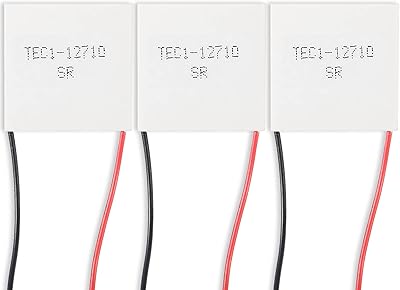 Alinan 3 rooms TEC1-12710 Semiconductor refrigeration tablets TEC1-12710 12V 10A 92W Thermal Thermal Thermoelectric cleaner plate module cooling peltier 40x40mm.. Shop smarter with DIAYTAR NIGERIA's diverse marketplace and budget-friendly nationwide delivery.