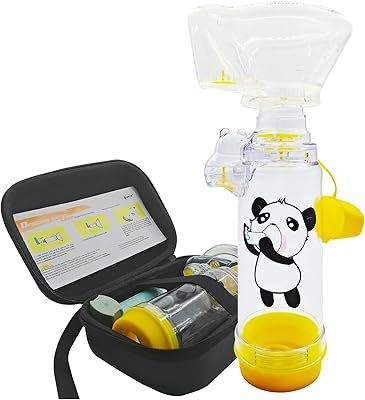Children's inhaler area with included mask, travel bag, asthma inhaler with mask compatible with the transport case (children's mask).. DIAYTAR NIGERIA: Where affordability meets variety, with thousands of products delivered in less than 8 days.