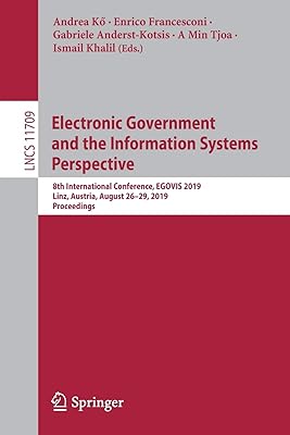 The electronic government and the perspective of information systems: 8th International Conference, Egovis 2019, Linz, Austria, August 26-29, 2019, Proceedings.. DIAYTAR NIGERIA provides endless shopping possibilities with affordable prices and prompt delivery service.