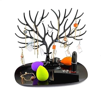 Jewelry organizer support, jewelry display with tray base, for necklaces and earrings.. Discover why DIAYTAR NIGERIA is the smart shopper's choice for affordable products delivered nationwide.