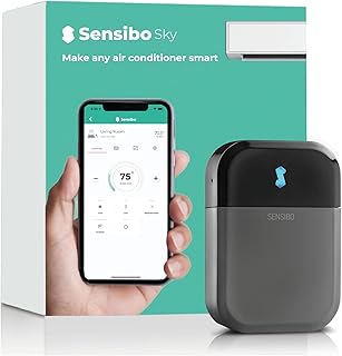 Sensibo Sky air conditioner controller, WiFi controller, compatible with iOS and Android, controlled with Amazon Alexa and Google Home.. DIAYTAR NIGERIA brings the marketplace to every Nigerian home with affordable prices and quick delivery.