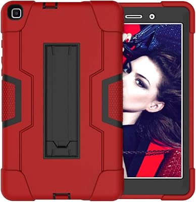 Galaxy Tab A 8.0 (2019) SM-T290 shell, hybrid shock-resistant hybrid shell with integrated crutch for Samsung Galaxy Tab A 8.0 (2019) SM-T290/T295, Red/Black.. Shop confidently with Nigeria's most trusted e-commerce platform, offering swift and affordable delivery.