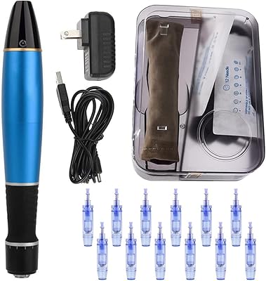 Aliwod dermaapen Microneedling Pen, Derma Electric Derma Anti-aging machine Skin Support Support device Kit of Skin Tools 12 Pieces 36 Bracks Needles Cartridges Ride Bakedings Cicatrice Loss Hair Treat A1.. DIAYTAR NIGERIA: Making online shopping accessible with affordable prices and nationwide delivery service.