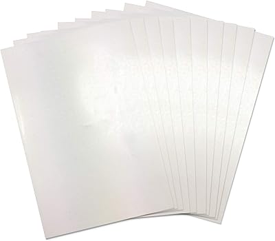 Retractable plastic format on the surface (A4 leaves), frosted white, package of 10, 21 x 7.3 x 1 cm, 663052.. Shop with confidence at DIAYTAR NIGERIA, Nigeria's premier affordable e-commerce platform.