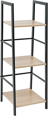 C -hoptree -shaped ladder library - 3 -level library - Black metal frame.. Experience the simplicity of DIAYTAR NIGERIA's extensive marketplace with delivery within 8 days.