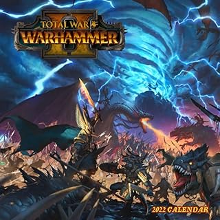 Calendar Total War warhammer II 2022: Games calendar 2022-2023-18 months-Planner Gifts Girls Girls Children and all Fans Large Size 17''x11 ''.. DIAYTAR NIGERIA brings the market to your fingertips with affordable prices and prompt delivery service.