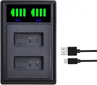 Powertrust battery charger EN-EN20 EN-EL20A for Nikon 1 J1 J2 J3 AW1 V3, COOLPIX A, P1000, COOLPIX P950.. DIAYTAR Nigeria offers the perfect blend of affordability and efficiency. Shop now and get your products delivered between 5 and 8 days nationwide.