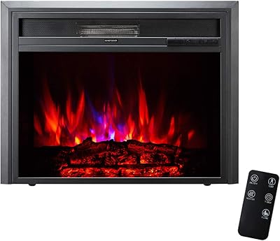 Brand X heating with remote control and LED flame effect, 32 inch length, black.. DIAYTAR NIGERIA combines extensive product options with budget-friendly prices, delivered in 5-8 days.