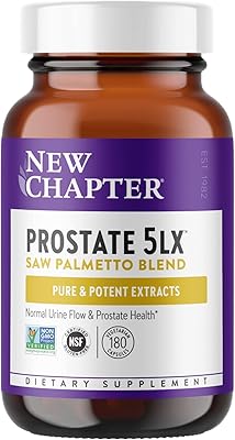 Supplement for the New Chapter - Prostate 5LX prostate with Saw Palmetto + Selenium for the health of the prostate - vegetarian capsule of 180 ct.. DIAYTAR NIGERIA: Your affordable shopping destination with thousands of products delivered in days.