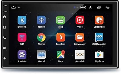 Autradio Mrsmart Android Double Din, 7 -inch HD touch screen 1080p, Android multimedia system 11 with GPS/HiFi/WiFi/Bluetooth/RDS/Radio FM/Mirror link, USB Double.. DIAYTAR NIGERIA: Where shopping is easy, prices are low, and delivery is just days away.