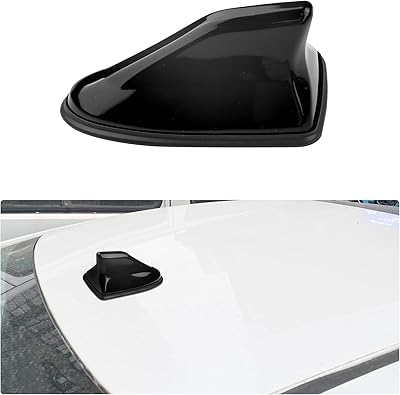 Car antenna lid in shark fin, roof antenna support, AM/FM radio signal for car, SUV, truck and most car antenna accessories (black).. Why pay more? DIAYTAR Nigeria gives you the best for less.