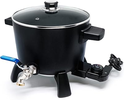 Electric wax melting machine for candle manufacturing supplies, can contain 6 l of melted wax, fusion pot of electric wax for soy wax with rapid payment valve - British socket.. Your digital shopping destination, DIAYTAR NIGERIA combines variety with affordability and quick delivery.