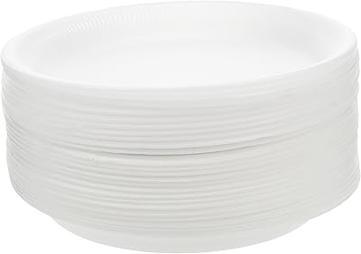 SNH Packing Disposable Plac plates in 7 inch white foam, dishes, birthday parties, office, home events, campsite, 25 rooms... DIAYTAR NIGERIA: Revolutionizing accessibility to quality products at budget-friendly prices across Nigeria.