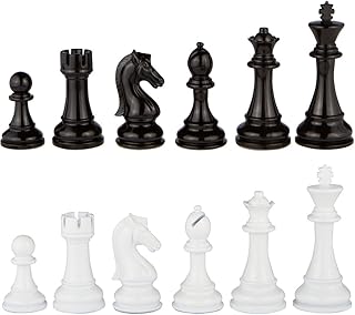 Parts of chess Minerva Extra Heavy Metal Black and White with Queens.. Discover endless shopping possibilities at DIAYTAR NIGERIA, with budget-friendly prices and reliable delivery.