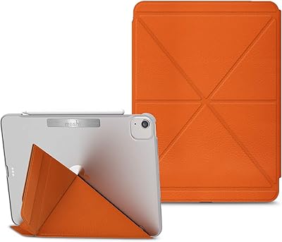 Moshi Versacover Origami shell for iPad Pro 11 (2021-2018) and iPad Air 4 10.9 (2020) (Orange Siena).. Shop smarter, not harder with DIAYTAR NIGERIA - thousands of products at your fingertips with affordable delivery.