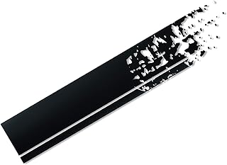 Take design cardin leaf sticker, matte black stripes, length 150 cm x width 22 cm.. DIAYTAR NIGERIA: Where affordability meets variety, with thousands of products delivered in less than 8 days.