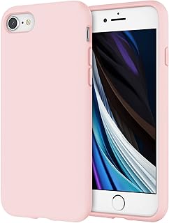 Silicone shell Jettek for iPhone SE 3/2 (version 2020/2022), iPhone 8 and iPhone 7, 4.7 inch, complete protective shell with soft and silky touch, anti-choc shell with microfiber lining (pink).. Enjoy deals you can’t resist and delivery you can trust — DIAYTAR Nigeria.