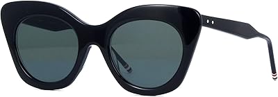 Thom Brown TB 508 A-BLK black sunglasses with gray.. DIAYTAR NIGERIA: Where affordability meets reliability with thousands of products delivered promptly.