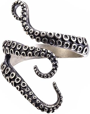 Punk stainless steel tentacle punk punk gothic, calmar kraken nyarlathotep adjustable size.. From essentials to electronics, DIAYTAR Nigeria ships your order in no time.