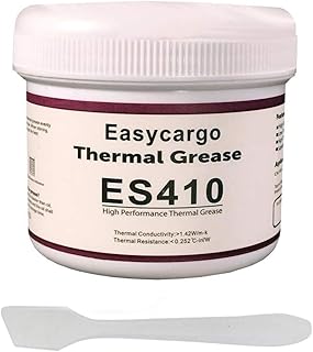 200g thermal paste kit, conductive grease, composed of white silicone carbon for cooling the thermal dissipator, GPU interface, VGA LED MOSFET (200G) Thermal Dissipator (200G).. Discover shopping made effortless with DIAYTAR NIGERIA's comprehensive platform and quick shipping.