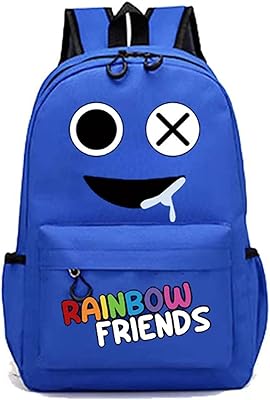Bag Rainbow Friends Backpack Backpack Sports bags fashion for women men girls boys children.. Experience shopping freedom with DIAYTAR NIGERIA's vast catalog and nationwide 5-8 day shipping.