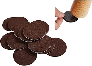 28 pieces of self-adhesive furniture felt, used for furniture feet, wooden floor protective carpets can protect hardwood laminates. (50 mm round) brown, 5 mm thickness.. DIAYTAR NIGERIA: Your affordable gateway to thousands of products delivered within a week.