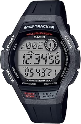 Digital quartz watch for men - 2000h- 1AVCF with digital black/black screen screen.. DIAYTAR NIGERIA delivers affordability and convenience with every purchase, shipped within the week.