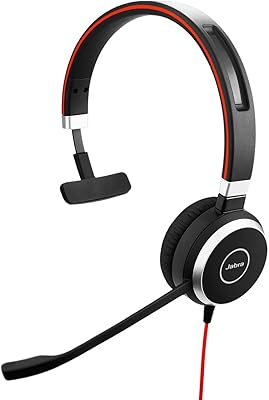 Helmet Jabra Evolve 40 UC Mono - Unified communications helmet for VoIP software phone with passive deletion of noise - 3.5 mm jack only - black.. Shop with purpose at DIAYTAR NIGERIA, where diverse selection meets budget-friendly nationwide delivery.