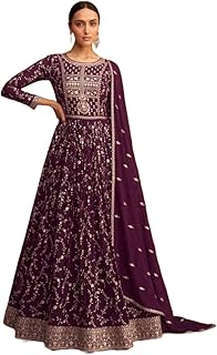 Heavy embroidered evening dress | Salwar costume for woman kurta with dupatta | Traditional wedding dress ready to wear.. Need something fast? Order it now from DIAYTAR Nigeria.