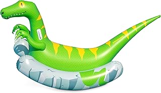 Swimline swimming pool floating toy The Original Rocker Raptor | With easy to grab handles and mounted curved side supports | For children and adults | For the beach, the ocean, the swimming pool and the lake | Robust PVC plastic.. Discover the convenience of DIAYTAR NIGERIA's vast e-commerce platform with delivery in just 5-8 days.