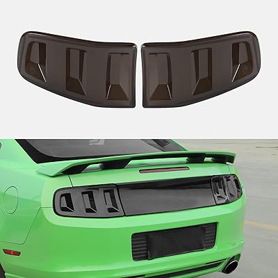 LIRSKIP rear backbar decoration accessories for Ford Mustang 2010-2014 (black).. Shop with confidence at DIAYTAR NIGERIA, Nigeria's premier affordable e-commerce platform.