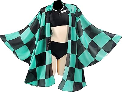 Rockney swimsuit for women, anime Demon Slayer Tanjiro Kimetsu no Yaiba, Cosplay costume.. Your shopping dreams realized through DIAYTAR NIGERIA's affordable platform with reliable delivery times.