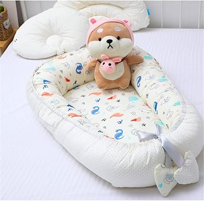 Portable baby bed for newborn alinidsoy 100 % breathable cotton.. DIAYTAR NIGERIA delivers on every promise with our affordable prices and nationwide delivery service.